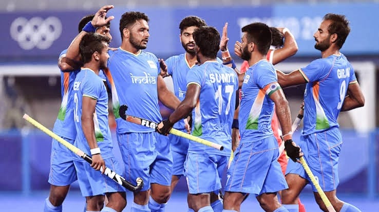 India Hockey Team at Olympics